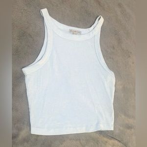 Charlotte Russe Light Blue Crop Top 

l